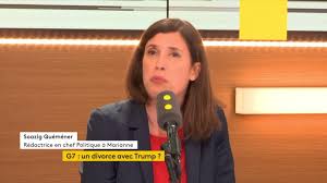 Arno, et pourtant, je suis si sensible au doigté : G7 Emmanuel Macron Essaie Toujours D Etre Chef De Camp Chef D Un Groupe Ce Matin Il Essaie De Regrouper Tous Les Europeens Derriere Lui Soazig Quemener Redactrice En Chef Politique A