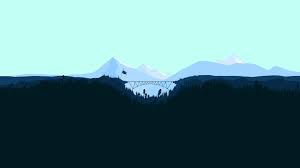Minimalist Bridge Between Mountains 1920x1080 Wallpapers Submitted 2 years ago by.