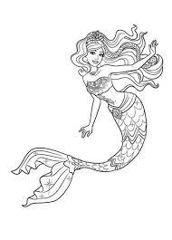 Hundreds of barbie coloring pages. Barbie Mermaid Dolphin Coloring Pages Novocom Top