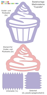 Browse the user profile and get inspired. Bastelvorlage Cupcake Laterne Zu St Martin Unser Kreativblog