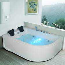 A whirlpool bath lets you experience dual benefits: Platinum Spas Sorrento 2 Person Whirlpool Bath Tub Costco Uk