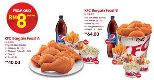 Kfc Bargain Feast Malaysian Foodie Kfc Chicken Bucket Chicken Menu