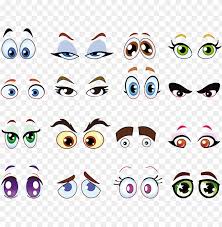 Eye clipart transparent background, brown eyes with eyebrows png clip art. Eyeball Clipart Square Eye Child Cartoon Eyes Png Image With Transparent Background Toppng