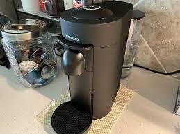 Coffee machine nespresso vertuo plus & aeroccino 4 milk. Nespresso Env150bmae Vertuo Plus Aeroccino Coffee Machine 120v Matte Black 44387051507 Ebay