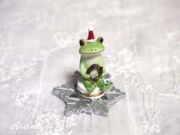 copeau クリスマス ミニリース カエル クリスマス コポー