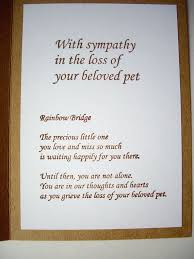 People and pets' tasteful sympathy cards are designed to provide your clients with the support they need when they need it the pet sympathy cards. Pin By The Crafty Chimera On Pets Pet Sympathy Cards Pet Sympathy Pet Sympathy Quotes