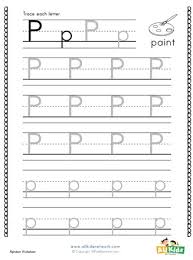 There are 10 worksheets for uppercase letters, 10 for lowercase letters, 10 for upper & lowercase letters together and 4 alphabet charts with. Letter P Tracing With 4 Lines All Kids Network
