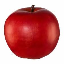 In keramik glänzend, rot, weiß oder grün und künstliche äpfel. Deko Apfel Farbe Rot O 20 Cm Ebay
