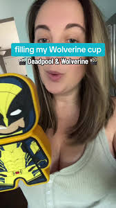 Let’s discuss this Wolverine cup! 💛 #deadpoolandwolverine #logan #mcu  #marvel #cinemark
