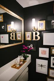 Black And Gold Bathroom Accessories The Vault Files Home Tour Black Gold Bathroom Gold Bathroom Black Bathroom Decor