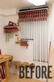 My wife needed a simple, pretty, diy clothing rack for her women's clothing boutique; Finishing Up A Storage Corner In The Manmade Workshop Manmade Diy