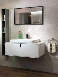 Le monochrome blanc permet d'agrandir l'espace tout en le modernisant. Meuble Salle De Bains Ciclo Porcelanosa Asociate Oran Facebook