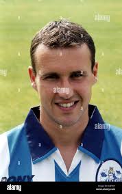 HUDDERSFIELD TOWN FC. JONATHAN DYSON OF HUDDERSFIELD TOWN FOOTBALL CLUB  Stock Photo