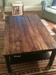 The idea is to use an old table with a top that you don't really like and to give it a makeover. Diy Jewelry Diy Rustic Wood Table Easy And Only Twenty Bucks Diypick Com Your Daily Source Of Diy Ideas Craft Projects And Life Hacks