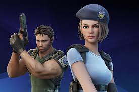 Resident Evil's Chris Redfield and Jill Valentine come to 'Fortnite'