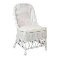 Calveston Dining Chair Wicker Dining Chairs White Dining Chairs Furniture