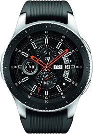 Download the samsung galaxy watch app via ios or android. Amazon Com Samsung Galaxy Watch 46mm Gps Bluetooth Silver Black Us Version