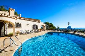 Costa Blanca Location Villa A Calpe Avec Piscine Privee Vue Mer