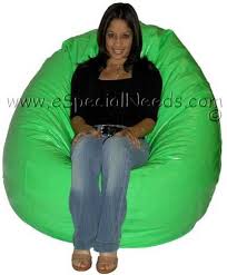 Lg Beanbag Chair Deep Pressure Input For Students With Special Needs Bean Bag Chair Vinyl Bean Bag