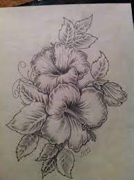 Hibiscus Flower Drawing Www Imgkid Com Hibiscus Tattoo Hibiscus Flower Tattoos Flower Tattoo Shoulder