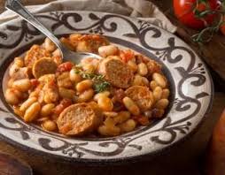 Recette Cassoulet Reconfortant A La Tomate Et Haricots Blancs Au Cookeo Recette En 2020 Recette Cassoulet Recette Cassoulet
