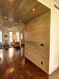 Run Wood Over Wall And Ceiling In Dining Room Wood To Match Entry Wall Home Cleaning Wood Floors Brownstone
