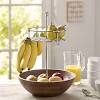 Dinette décor fruit bowl with banana holder, fruit basket with detachable banana hanger black, chrome or bronze color options.,best holiday gift, for the entire family. Https Encrypted Tbn0 Gstatic Com Images Q Tbn And9gcq8kfekgsjywl3xdvxfdr8wy8lw5u56jczd9mgepe0 Usqp Cau