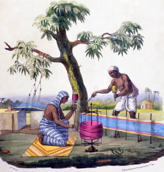 Rare lithographs of Indian life between 1800-1900