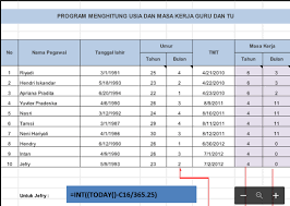We did not find results for: Aplikasi Penghitungan Masa Kerja Golongan Dan Keseluruhan Ms Excel Jendela Ilmu Pendidikan