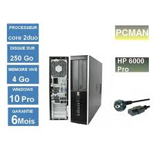 If not, where would the second one go? Pc Bureau Hp Compaq 6000 Pro Sff Core 2 Duo E7500 2 93 Ghz Hdd 250 Go Ram 4 Go Windows 10 Pro Pack Office 2007 Cdiscount Informatique