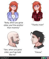 A phrase describing a stereotypical young urban white male, typically single and in his 20s. Idiotfotheeast On Twitter So I Made A Different Version Of The Chad Meme Memes Funniestmemes Chad Chadmeme Hilarious Fatherandson Motheranddaughter Https T Co Ckpiscuj5m