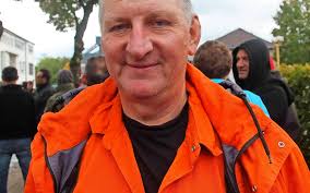 Kundgebung und Demonstrationszug zur Stahlkrise in Dillingen