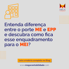 Extracted from and in production use at domainr. Qual A Diferenca Entre O Porte Me E Epp E Para O Mei Como Fica Esse Enquadramento Mega Contabilidade
