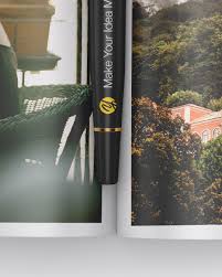 It shows you how the magazine would turn out after printing and it can be used to showcase your cover and editorial design. Matte Magazine Mockup In Stationery Mockups On Yellow Images Object Mockups