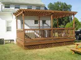If you're looking for an expert to guide your decking project, check out decking specialists arbordeck. Deck With Pergola Arbor Construction Youtube
