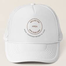 Company Logo Website Business Promo Trucker Hat Zazzle Com Business Promo Business Website Company Logo