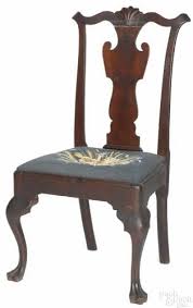 Pennsylvania Queen Anne Walnut Dining Chair Ca 1765 With A Shell Carved Crest And Trifid Feet Walnut Dining Chairs Walnut Dining Chair Dining Chairs