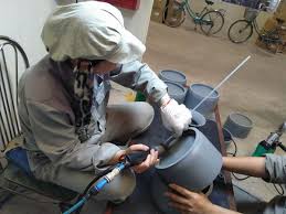 Que hàn nhựa PVC đôi YUHAN - Hàn Quốc – Máy Hàn Nhựa Leister - Thụy Sỹ