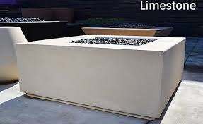 The fire pit table frame color is a dark espresso brown. Aura Square Fire Table Gas Fire Pit Concrete By Montana Fire Pits