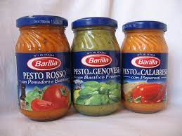 Barilla pesto rosso 190g quantity. Barilla Pesto Set Rosso Genovese Calabrese 570 Gr Party Feinkost Shop Italienische Spezialitaten