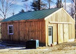 Your home's structural integrity doesn't need to taken into consideration when opting for a detached garage. 24x24 Garage Kit Post And Beam Garage Jamaica Cottage Shop