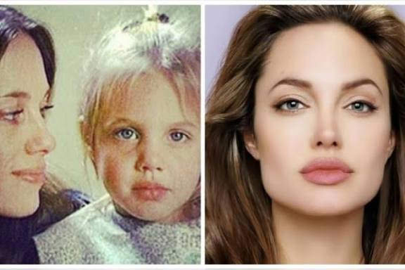 Surge una fotografía de Angelina Jolie de cuando era bebé