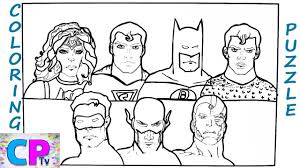 Maybe you would like to learn more about one of these? Justice League Coloring Pages Wander Woman Superman Batman Aquaman Flash Green Lantern And Cyborg Youtube