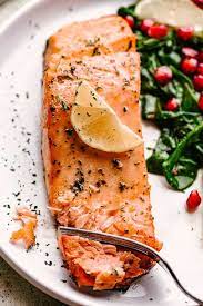 Try one of these recommended recipes this weekend. Air Fryer Salmon Juicy Flaky And Deliciously Flavored Salmon Fillets Cooked In The Air Fryer This E Seafood Recipes Salmon Recipes Low Cholesterol Recipes