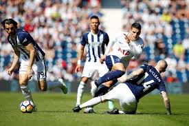 Konuk ekipte diagne'nin iki golü ofsayt gerekçesiyle iptal edildi. West Brom V Spurs 2017 18 Premier League