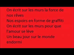 Kids United On Ecrit Sur Les Murs Clip Officiel Youtube Ecrit Sur Les Murs Paroles De Chansons Ecrit
