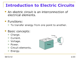 9th edition introduction to electric circuits james a. Electric Circuits Chapter 1 Basic Concept