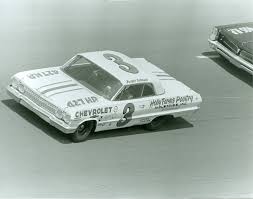 junior johnson 1963 mystery motor chevy ray fox nascar race cars nascar cars old race cars