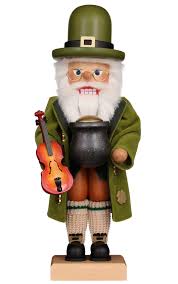 This nutcracker is an original ulbricht design. Christian Ulbricht Irish Santa Nutcracker 0 835