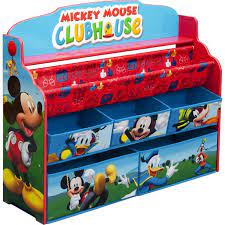 Choose from contactless same day delivery, drive up and more. Delta Children Mickey Mouse Deluxe Book Toy Organizer Walmart Com Walmart Com